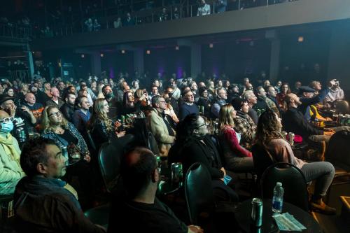 See if you can spot Mitch Gallo, The Green Phantom, Dave Smith of Environnement Electronique, Bad Pete...it's like the cover of a Beatles album 